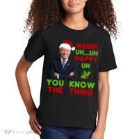 Funny Joe Biden Christmas Kids T-Shirt thumb 2