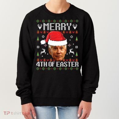 Funny Joe Biden Ugly Christmas Sweater Women's Sweatshirt