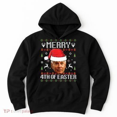 Funny Joe Biden Ugly Christmas Sweater Hoodie