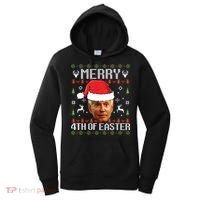 Funny Joe Biden Ugly Christmas Sweater Women's Hoodie thumb 0
