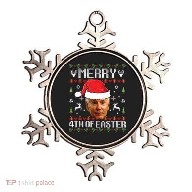 Funny Joe Biden Ugly Christmas Sweater Ornament