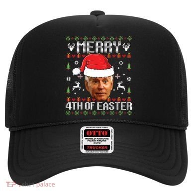 Funny Joe Biden Ugly Christmas Sweater Hat