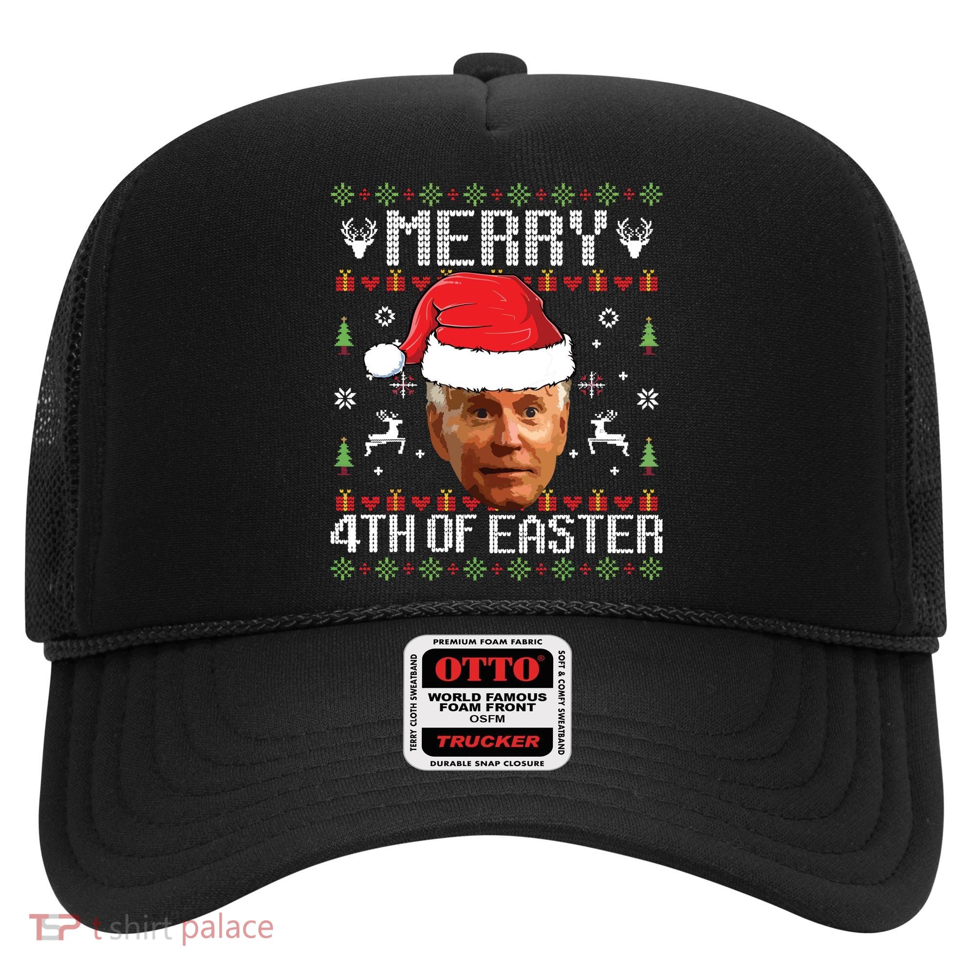 Funny Joe Biden Ugly Christmas Sweater Hat