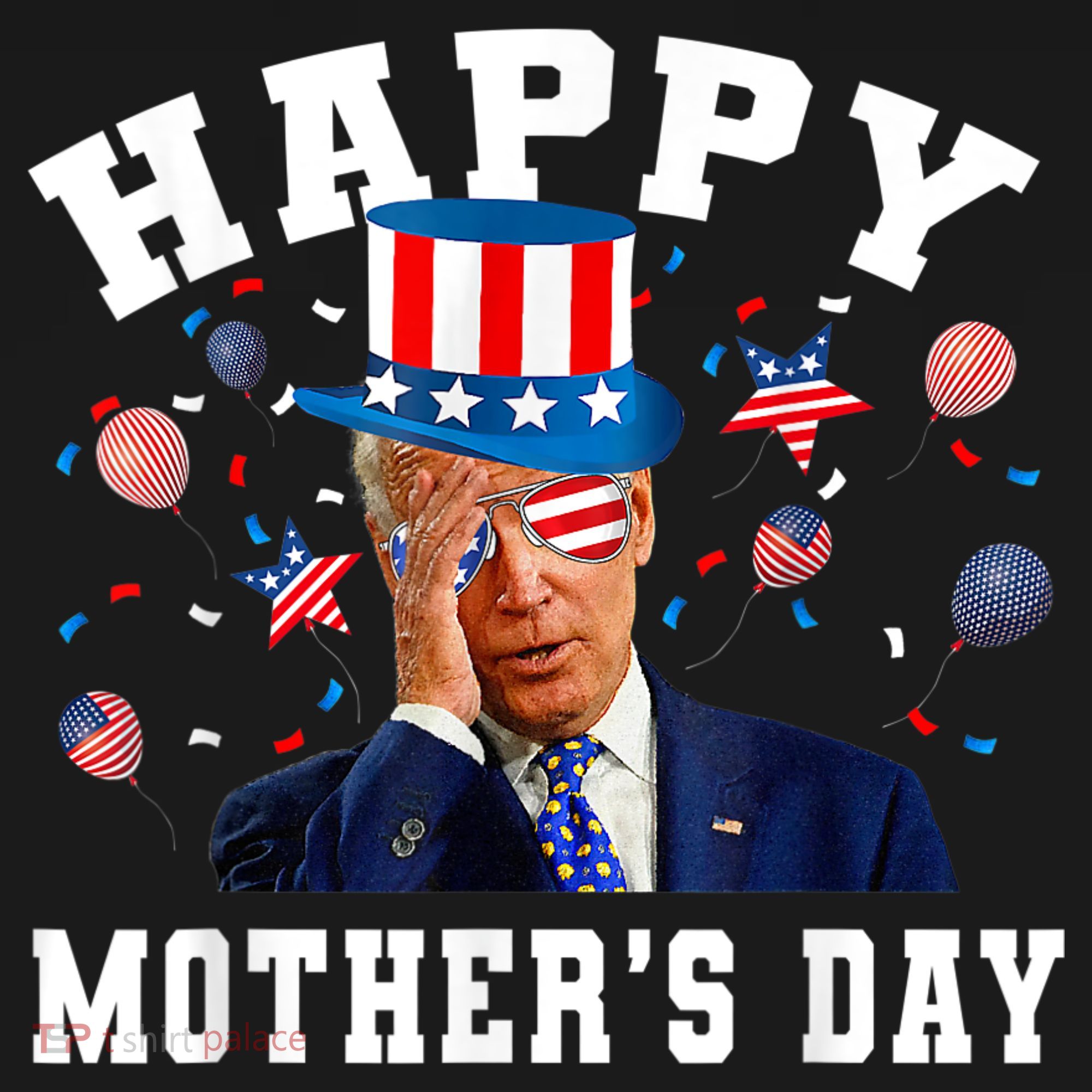 Funny Joe Biden Happy 4th Of July Confused Mother's Day Visor