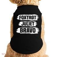 Foxtrot Juliet Bravo FJB Doggie Tank thumb 0