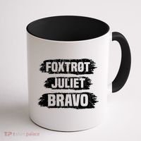 Foxtrot Juliet Bravo FJB Coffee Mug thumb 1