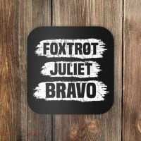 Foxtrot Juliet Bravo FJB Coaster thumb 0