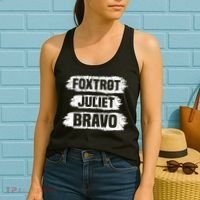 Foxtrot Juliet Bravo FJB Women's Tank Top thumb 2