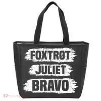 Foxtrot Juliet Bravo FJB Tote Bag thumb 0