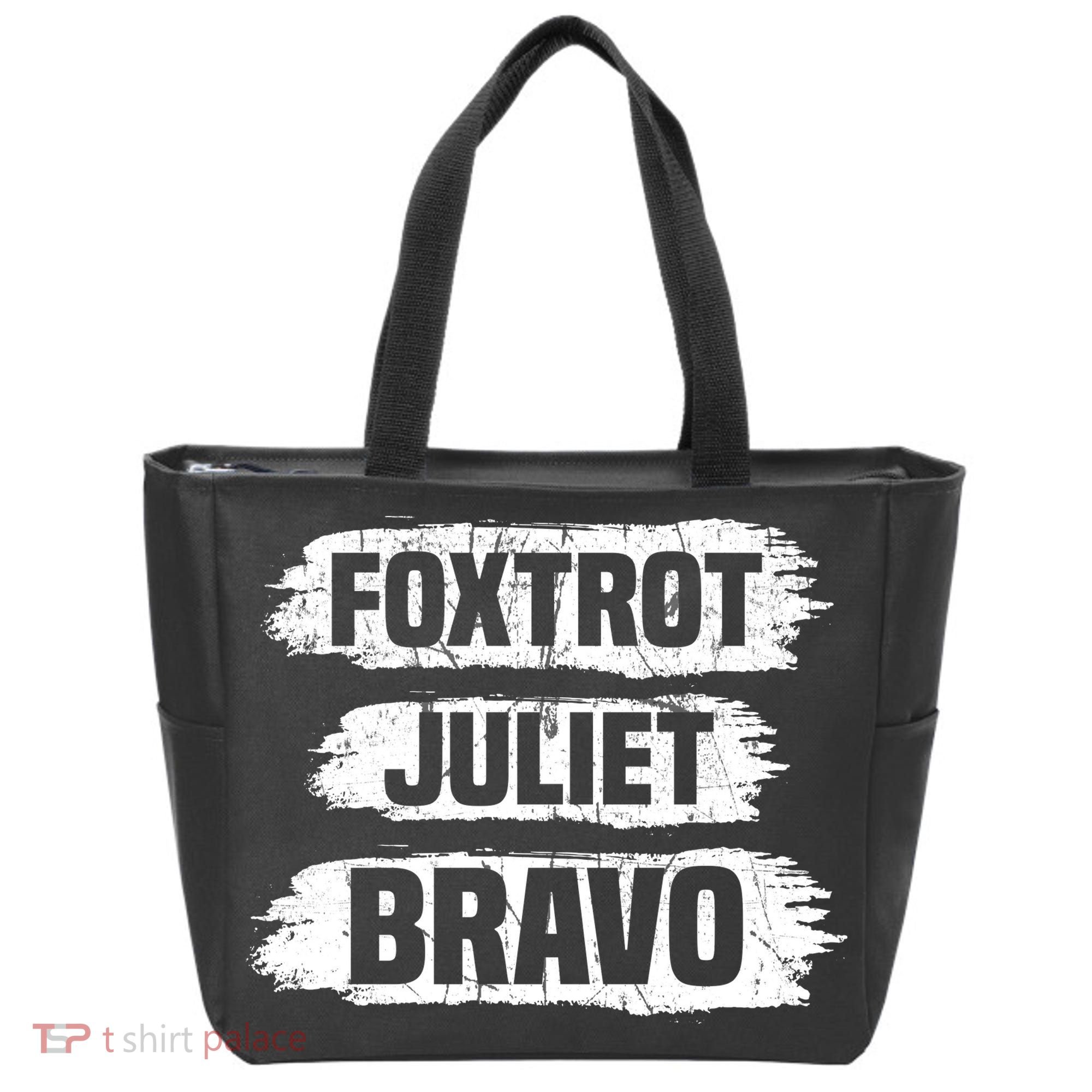 Foxtrot Juliet Bravo FJB Tote Bag