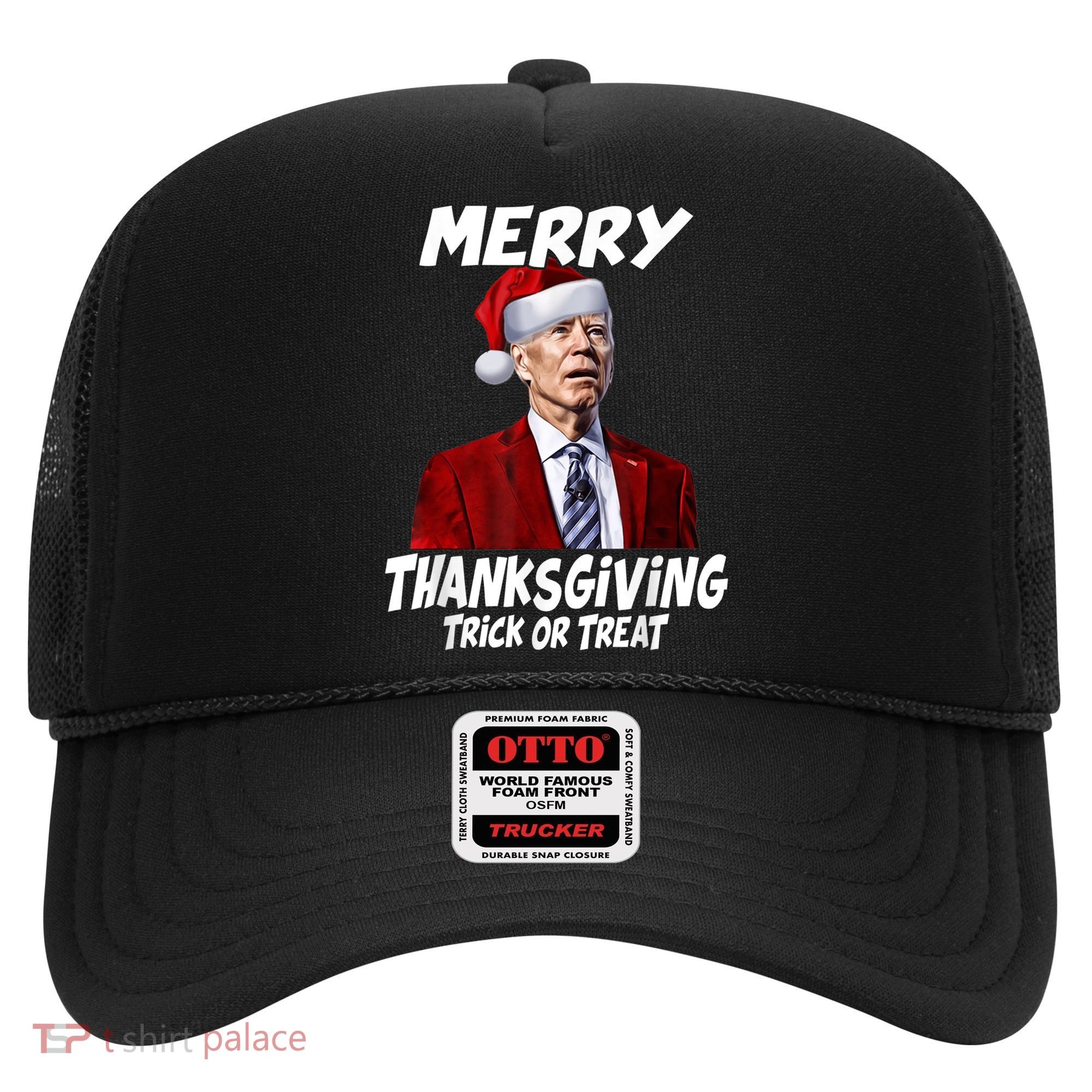 Funny Joe Biden Merry Thanksgiving Trick Or Treat Hat