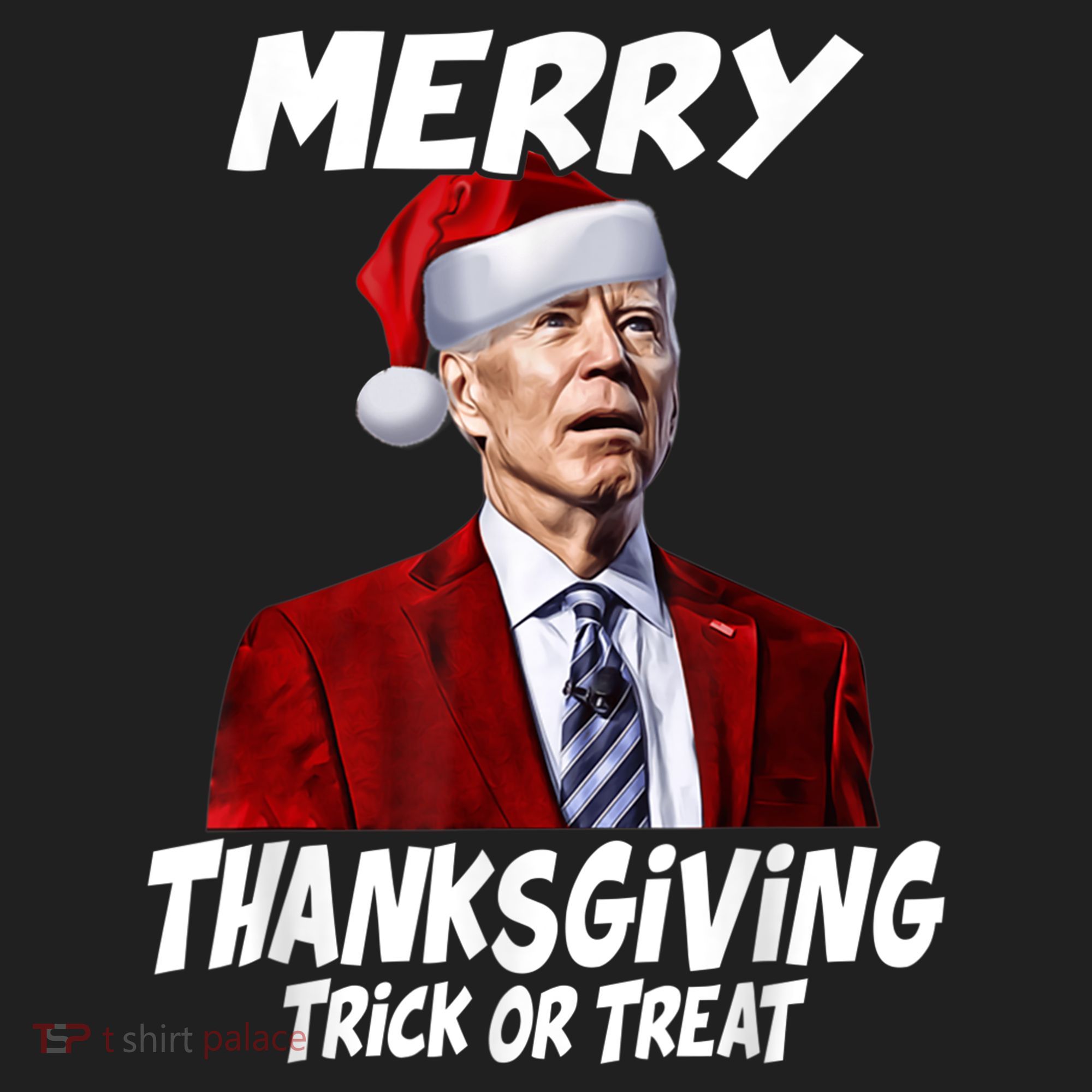 Funny Joe Biden Merry Thanksgiving Trick Or Treat Hat