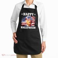 Funny Joe Biden 4th Of July Happy Halloween Apron thumb 2