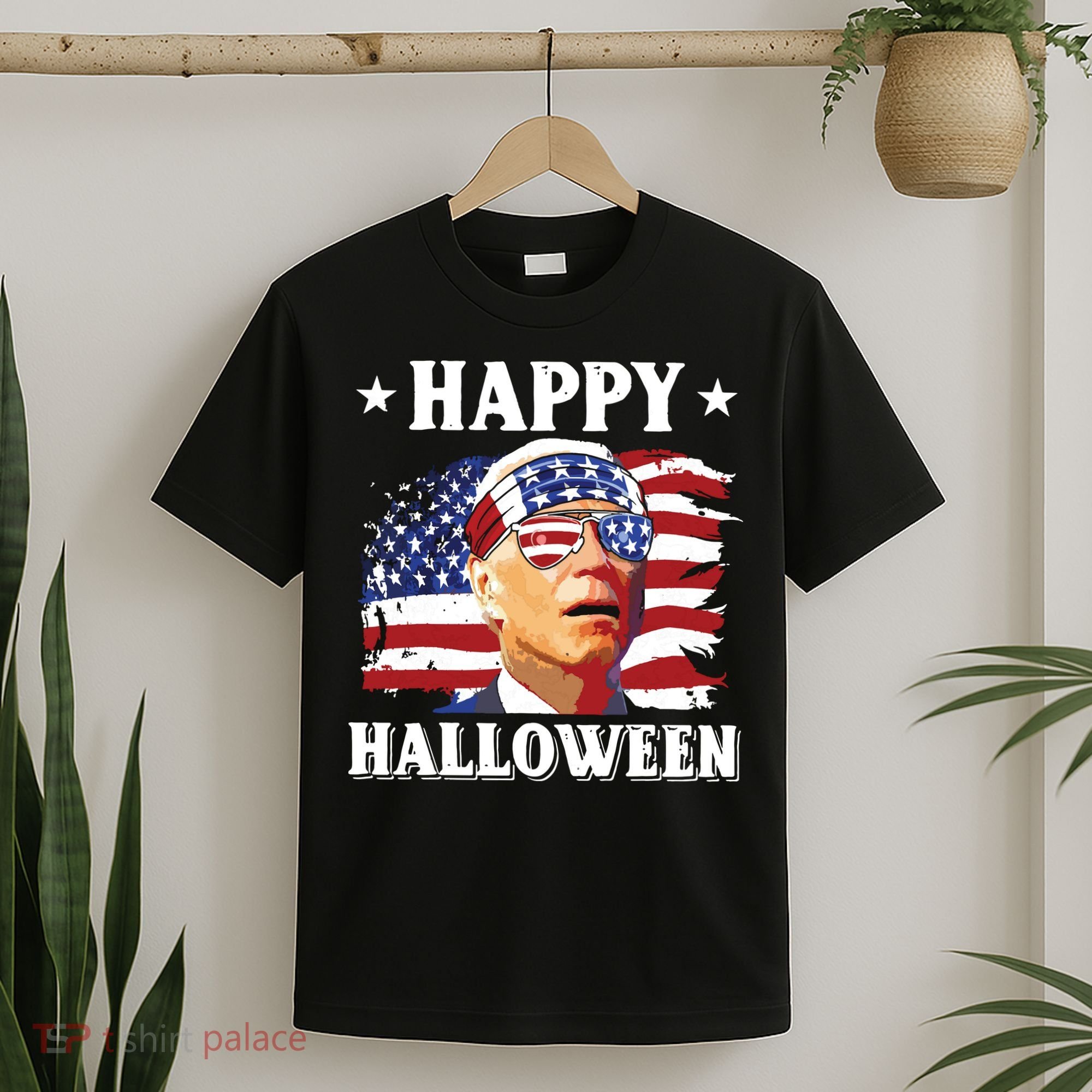 Funny Joe Biden 4th Of July Happy Halloween T-Shirt