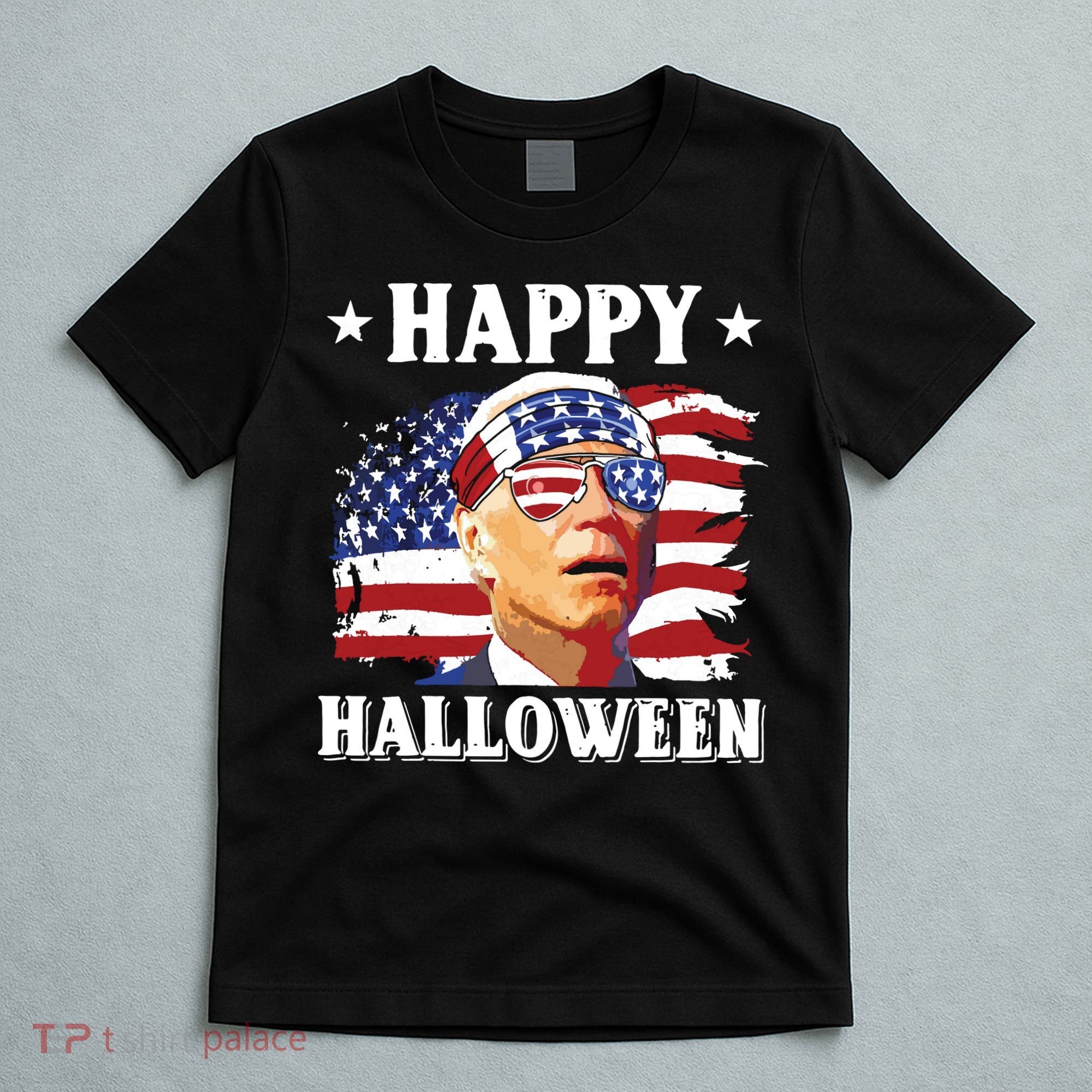 Funny Joe Biden 4th Of July Happy Halloween T-Shirt