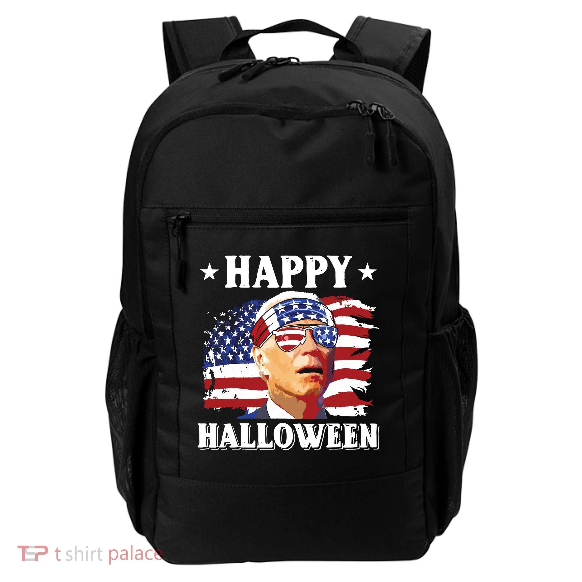 Funny Joe Biden 4th Of July Happy Halloween Backpack