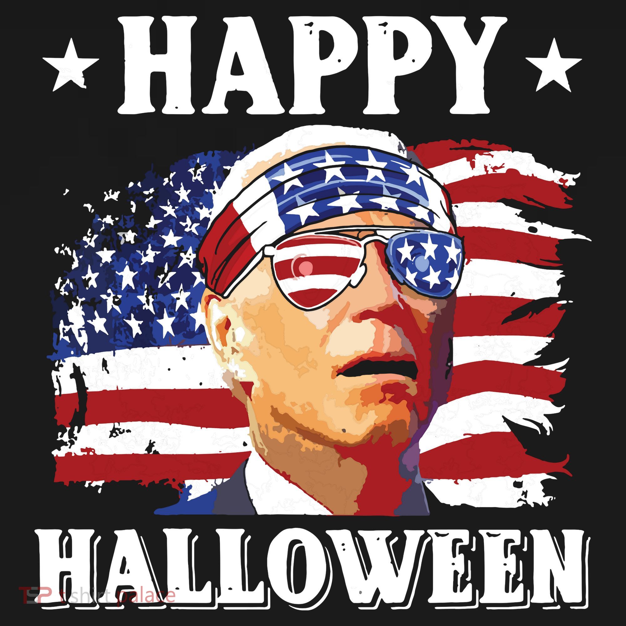 Funny Joe Biden 4th Of July Happy Halloween Women's Hoodie