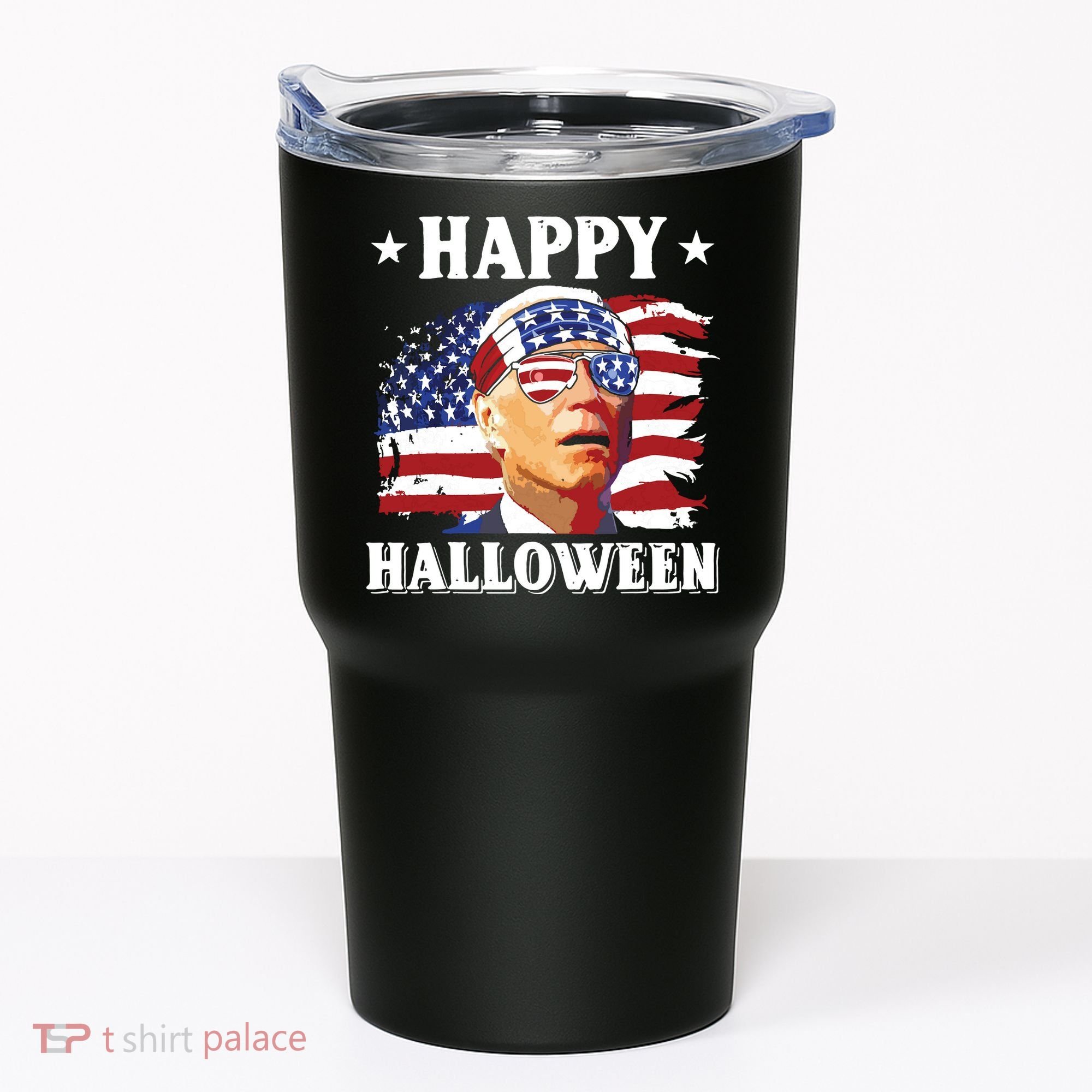 Funny Joe Biden 4th Of July Happy Halloween Tumbler