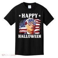 Funny Joe Biden 4th Of July Happy Halloween Kids T-Shirt thumb 0