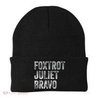 Foxtrot Juliet Bravo Beanie thumb 0