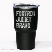 Foxtrot Juliet Bravo Tumbler thumb 0