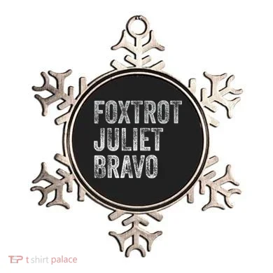 Foxtrot Juliet Bravo Ornament