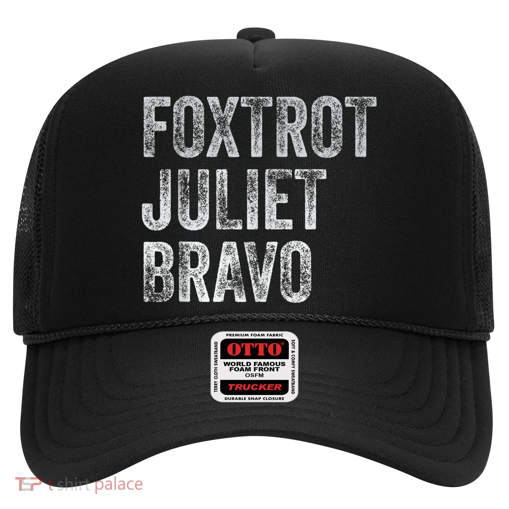 Foxtrot Juliet Bravo Hat