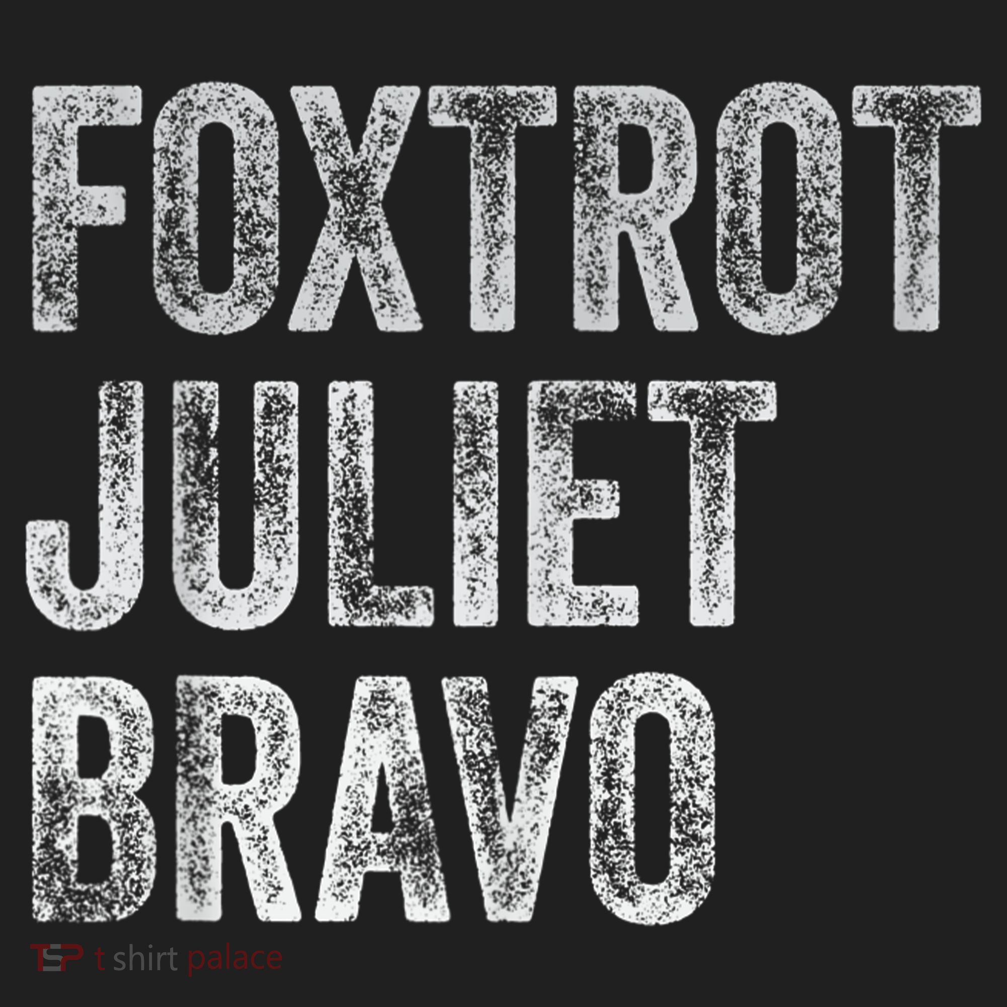 Foxtrot Juliet Bravo Golf Towel