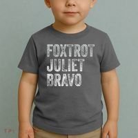 Foxtrot Juliet Bravo Toddler T-Shirt thumb 2