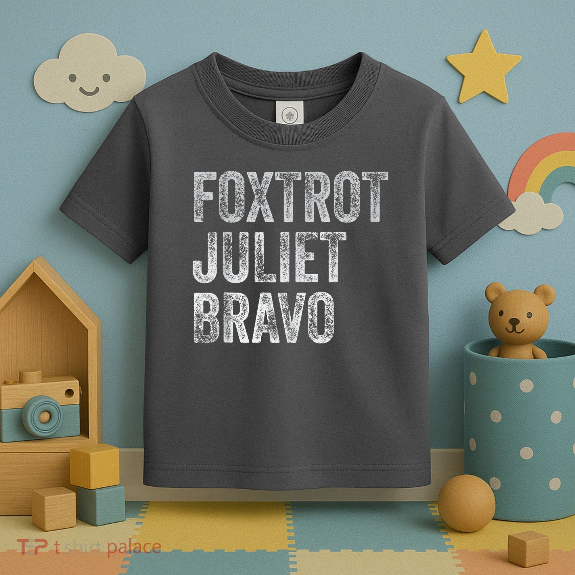 Foxtrot Juliet Bravo Toddler T-Shirt