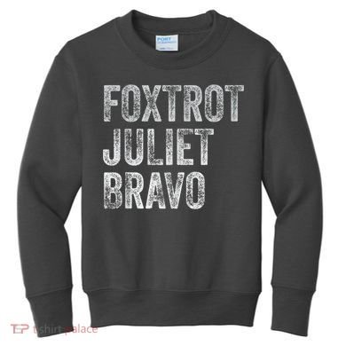 Foxtrot Juliet Bravo Kids Sweatshirt