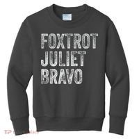 Foxtrot Juliet Bravo Kids Sweatshirt thumb 0