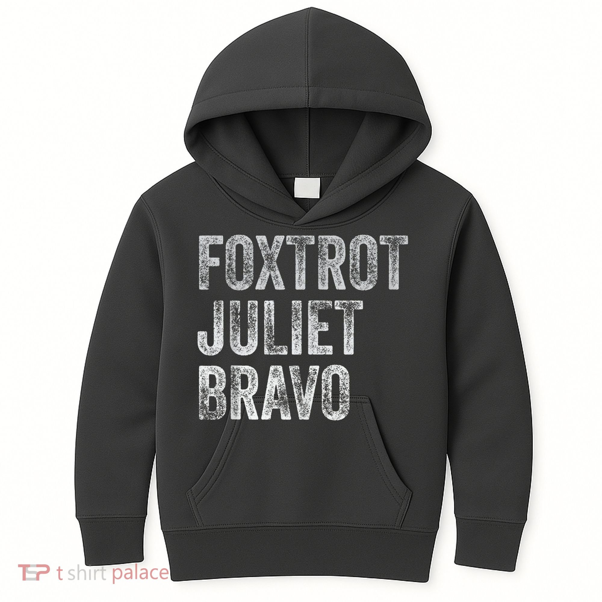 Foxtrot Juliet Bravo Kids Hoodie