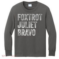 Foxtrot Juliet Bravo Kids Long Sleeve Shirt thumb 0