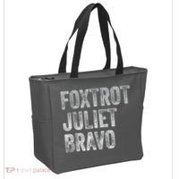 Foxtrot Juliet Bravo Tote Bag thumb 2