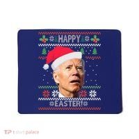 Funny Joe Biden Happy Easter Ugly Christmas Mousepad thumb 0