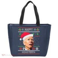 Funny Joe Biden Happy Easter Ugly Christmas Tote Bag thumb 0