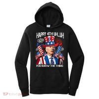 Funny Joe Biden 4th Of July Happy 4th Uh You Know The Thing  Women's Hoodie thumb 0