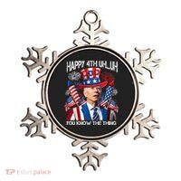 Funny Joe Biden 4th Of July Happy 4th Uh You Know The Thing  Ornament thumb 0