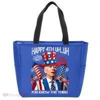 Funny Joe Biden 4th Of July Happy 4th Uh You Know The Thing  Tote Bag thumb 0
