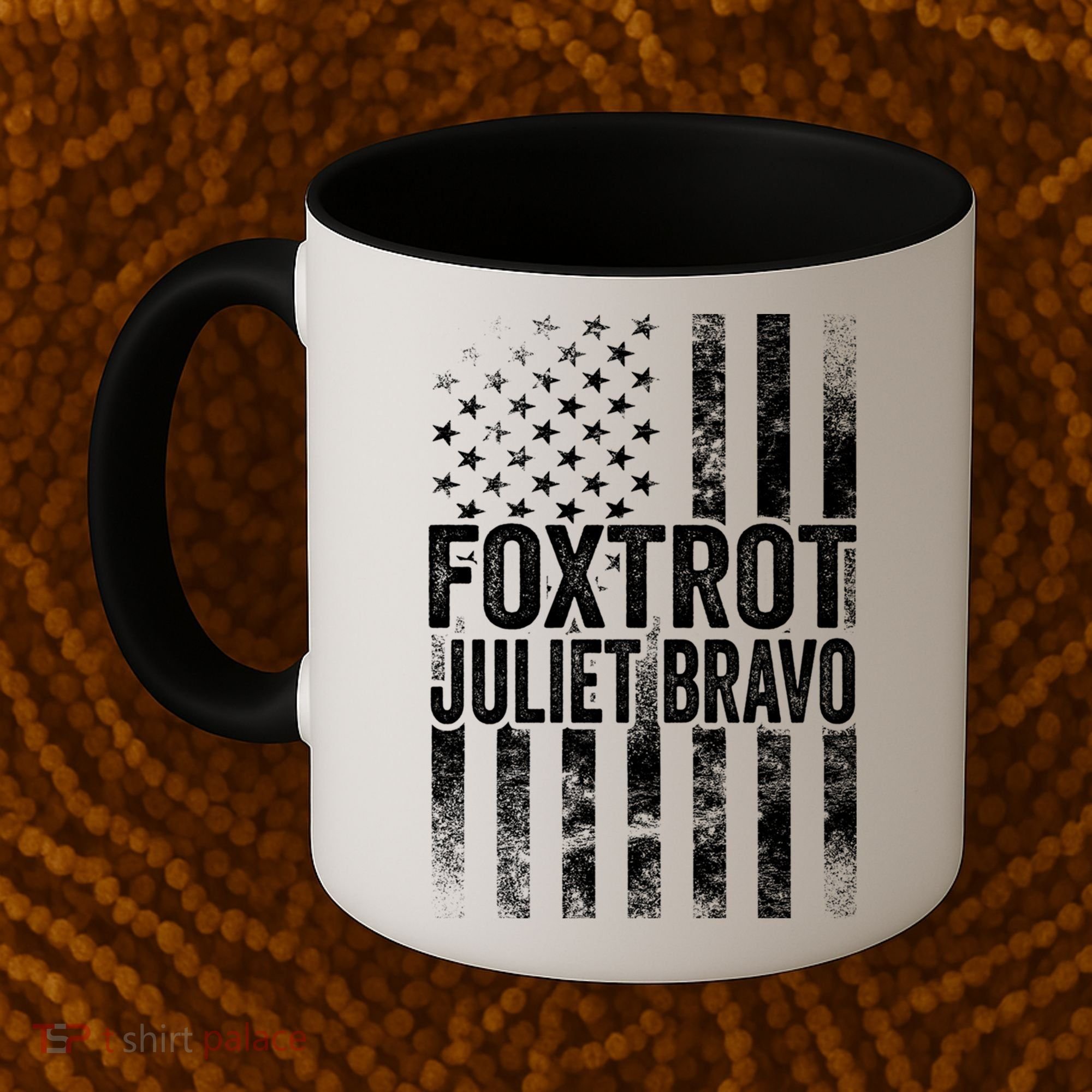Foxtrot Juliet Bravo Lets Go Brandon Fjb Anti Biden Coffee Mug