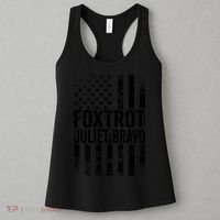 Foxtrot Juliet Bravo Lets Go Brandon Fjb Anti Biden Women's Tank Top thumb 3