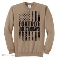 Foxtrot Juliet Bravo Lets Go Brandon Fjb Anti Biden Sweatshirt thumb 0
