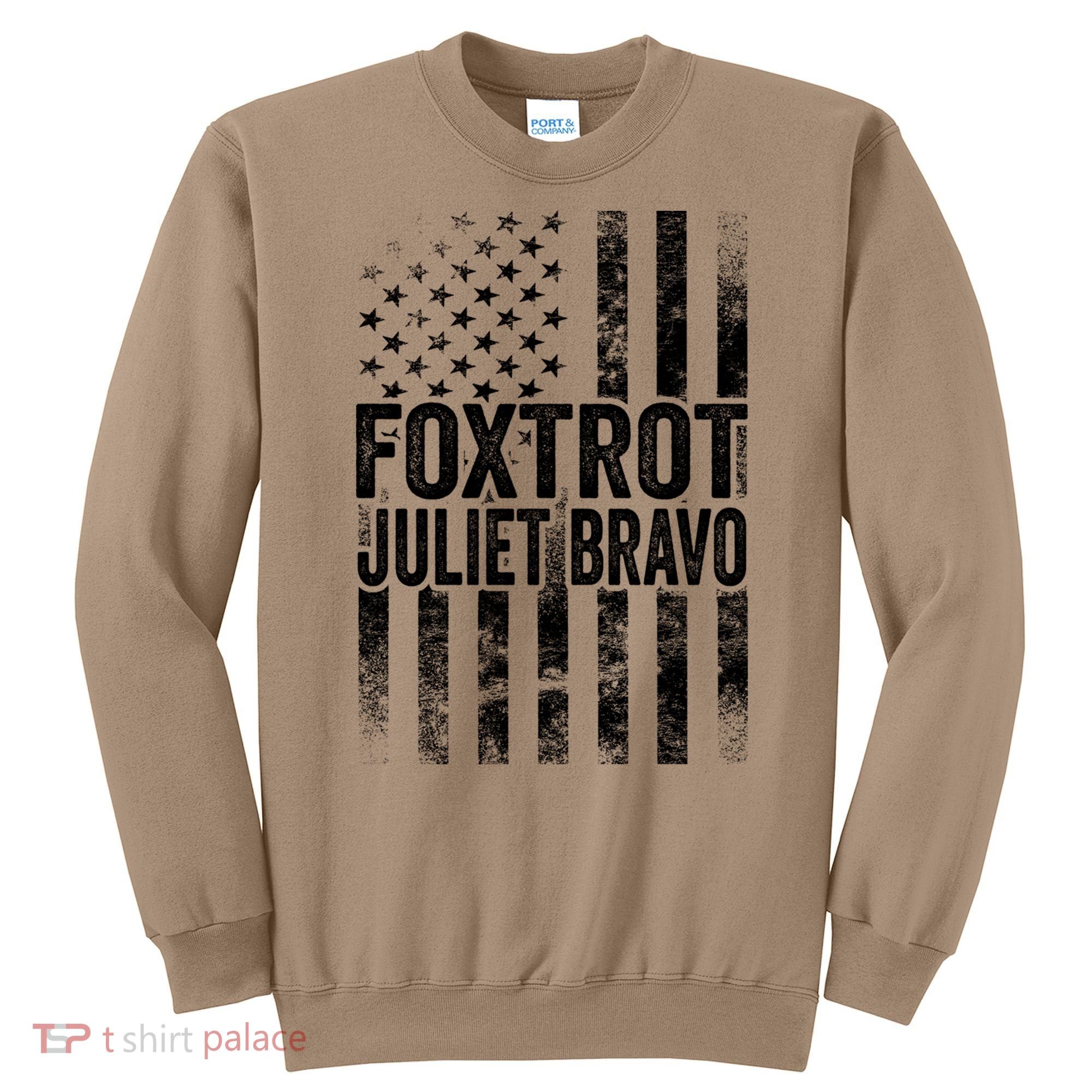 Foxtrot Juliet Bravo Lets Go Brandon Fjb Anti Biden Sweatshirt