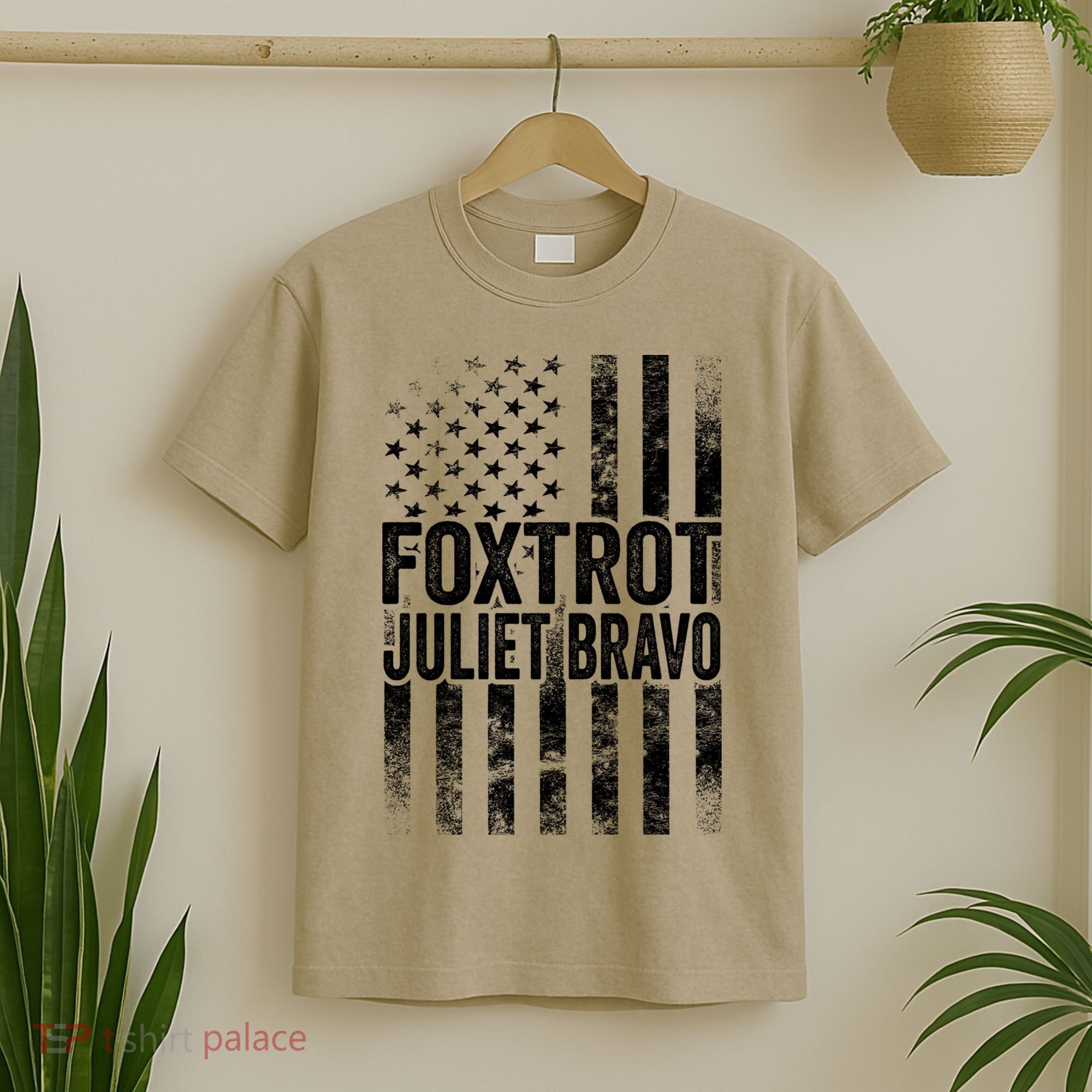 Foxtrot Juliet Bravo Lets Go Brandon Fjb Anti Biden T-Shirt