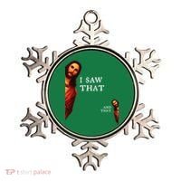 Funny Jesus Bible Best Joke Quote I Saw That And That Ornament thumb 0