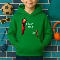 Funny Jesus Bible Best Joke Quote I Saw That And That Kids Hoodie thumb 2