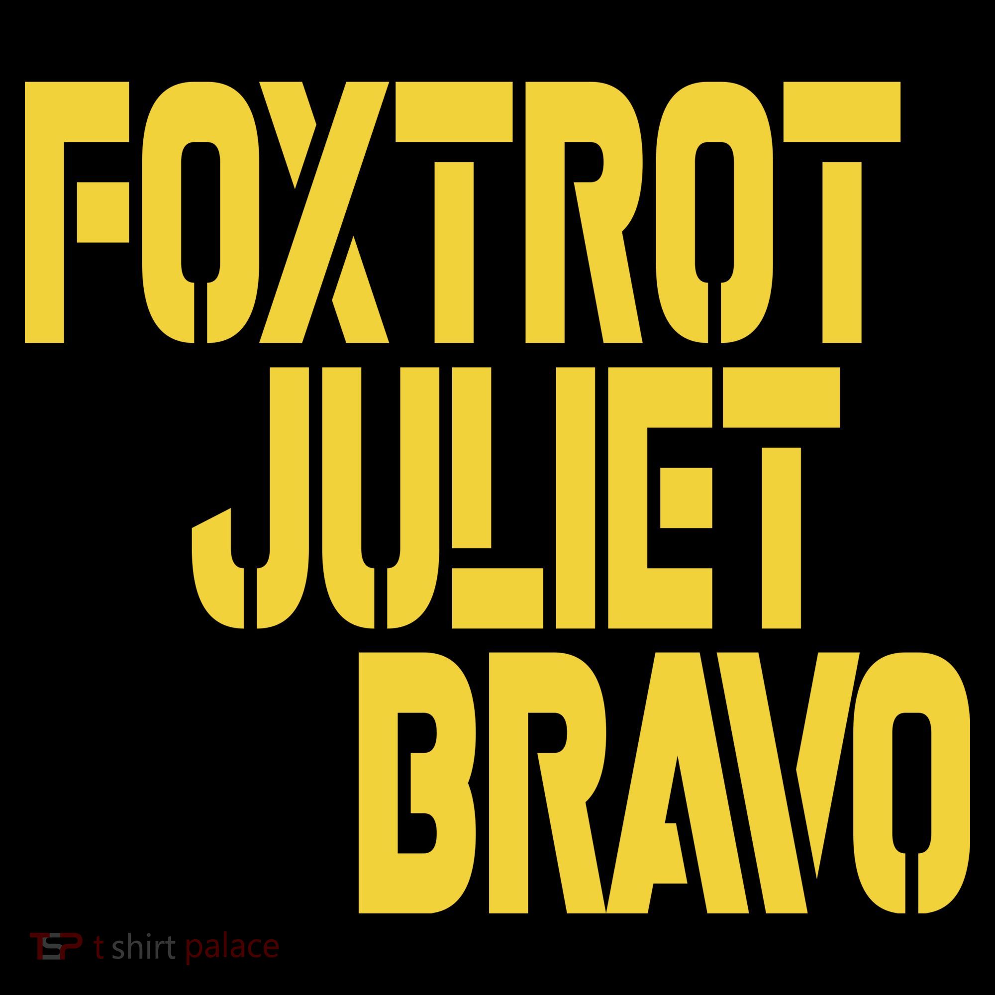 Foxtrot Juliet Bravo Bucket Hat
