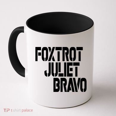 Foxtrot Juliet Bravo Coffee Mug
