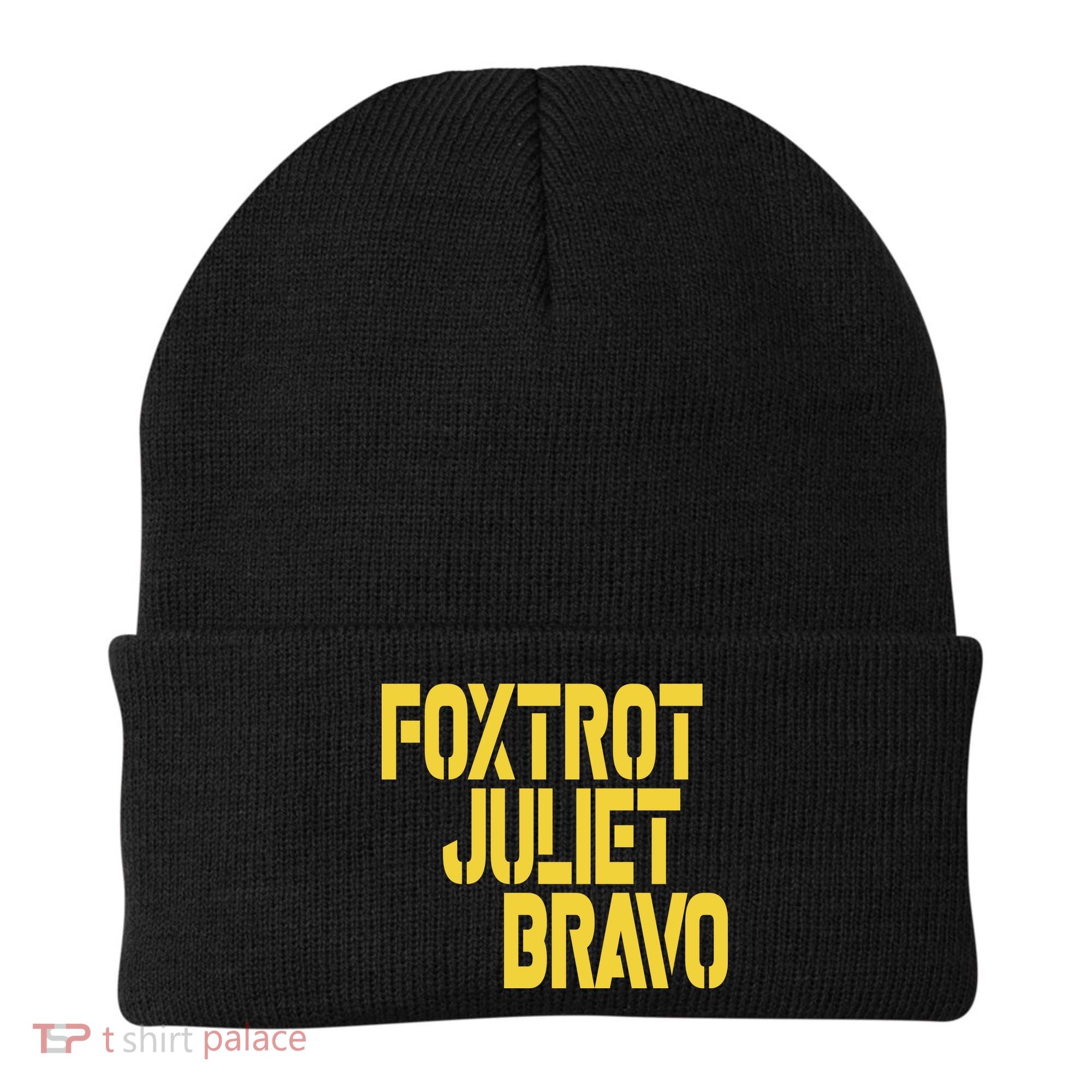Foxtrot Juliet Bravo Beanie